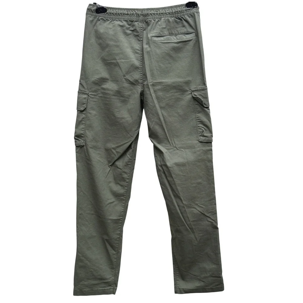 Old Navy Tech Taper Cargo Pants Alpine Tundra Olive Size XL 14-16 Quick Dry